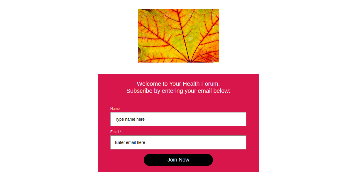 Welcome to Your Health Forum – Your Health Forum