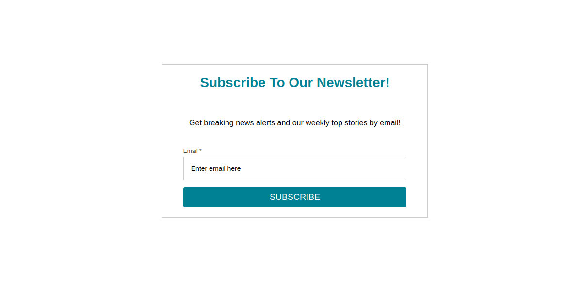 Newsletter