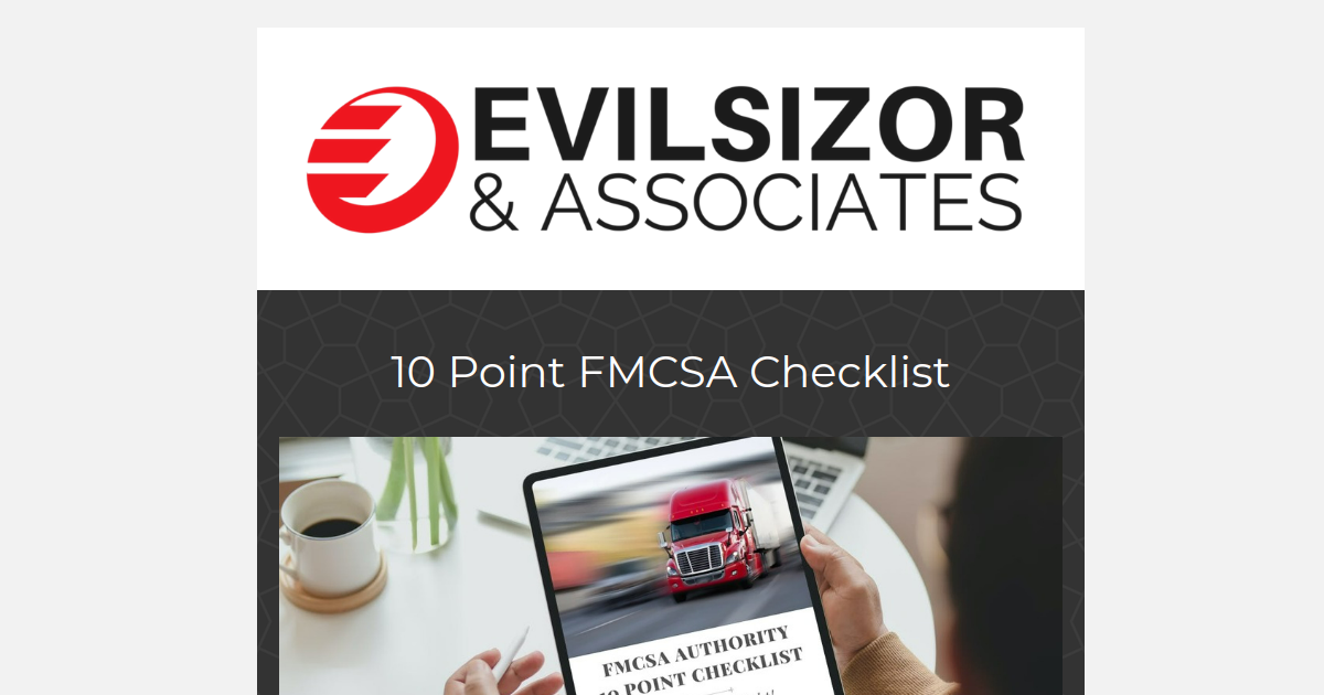 fmcsa-trucking-authority-10-point-checklist-by-evilsizor