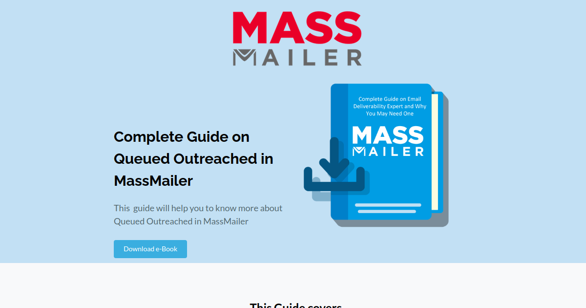 Guide on Queued Outreached in MassMailer - MassMailer