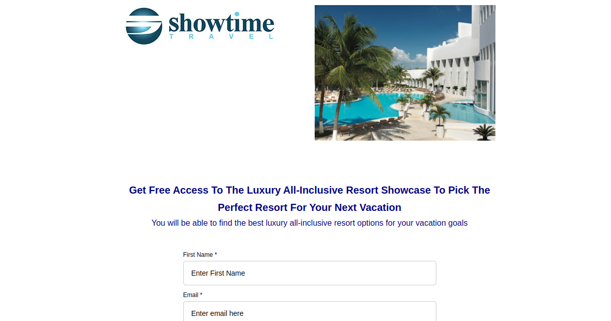 All Inclusive Resort Showcase